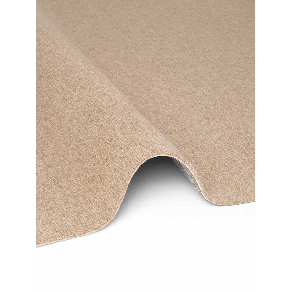 Ručne tkaný vlnený koberec v prírodnej farbe 140x200 cm Puristic Knots – Elle Decoration-image-4