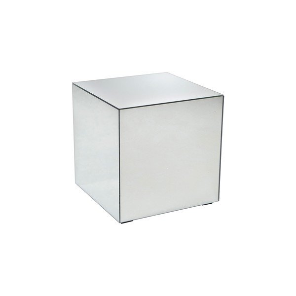 Sklenený odkladací stolík 45,5x45,5 cm Cube – Ellos Home
