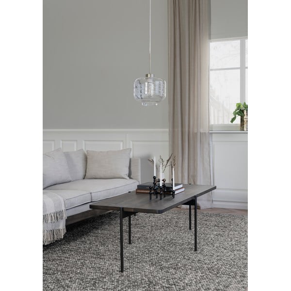 Hnedý konferenčný stolík z jaseňového dreva Rowico Shelton, 145 x 60 cm-image-1