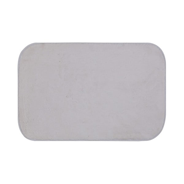 Biela predložka do kúpeľne Confetti Bathmats Cotton Calypso, 60 × 90 cm