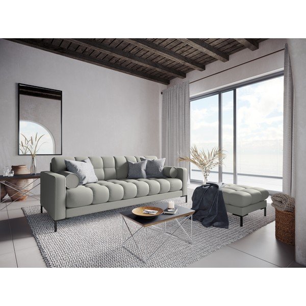 Svetlosivá podnožka Cosmopolitan Design Bali, 60 cm-image-4