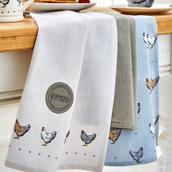 Utierky, chňapka a poklop na čajovú kanvicu v súprave 5 ks Farmers Kitchen – Cooksmart ®-image-3