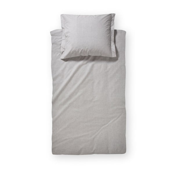 Sivé bavlnené posteľné obliečky Damai Urbano Grey, 200 x 140 cm