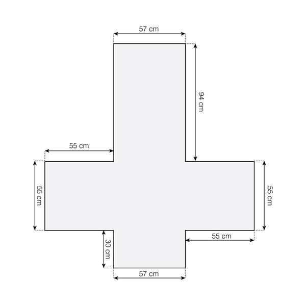 Červený ochranný poťah na kreslo 165 cm Lounge – douceur d'intérieur-image-3