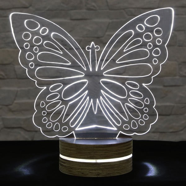 3D stolová lampa Butterfly