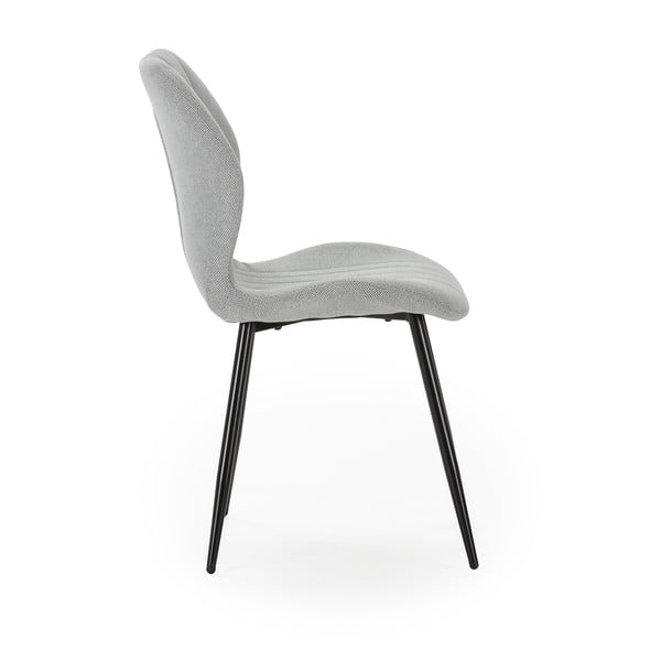 Svetlosivé jedálenské stoličky v súprave 4 ks Milu – Marckeric-image-3