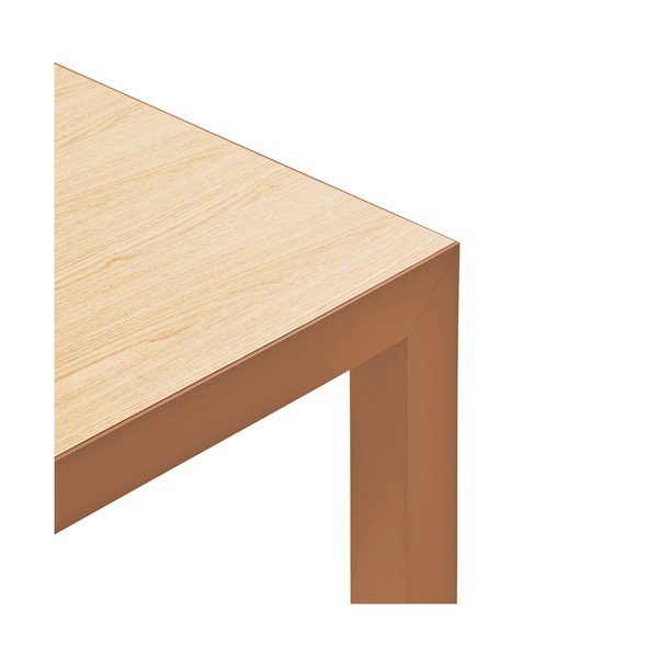 Jedálenský stôl s doskou z dubového dreva 75x180 cm Alma – Teulat-image-4