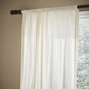 Biela voálová záclona 140x183 cm Zofia Broderie Anglaise – Pineapple Elephant