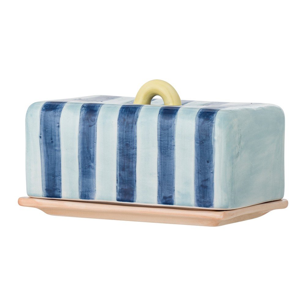 Modrá keramická nádobka na maslo Phoenix – Bloomingville