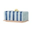 Modrá keramická nádobka na maslo Phoenix – Bloomingville