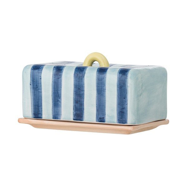 Modrá keramická nádobka na maslo Phoenix – Bloomingville