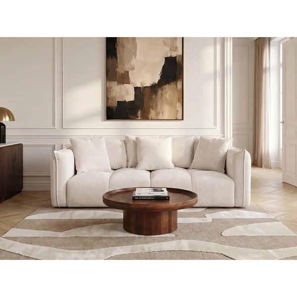 Biela ženilková pohovka Harlem – Bobochic Paris-image-3