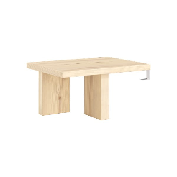 Nočný stolík z borovicového dreva v prírodnej farbe Japan – Karup Design