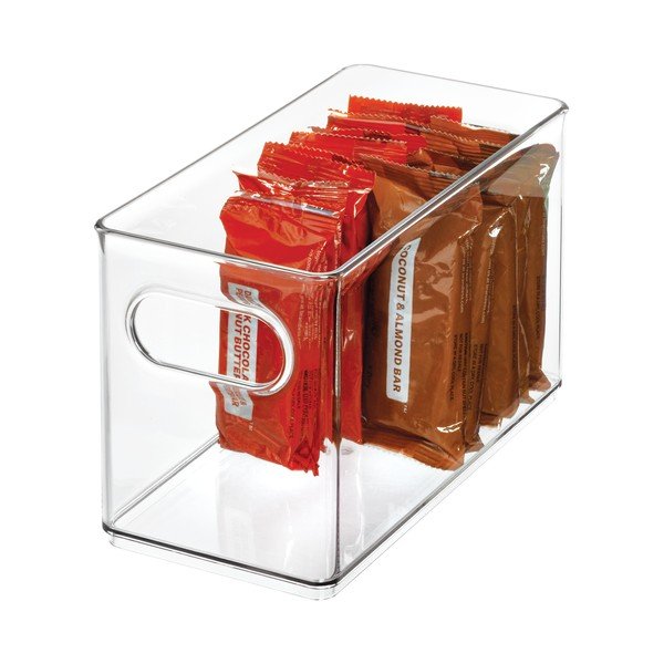 Transparentný úložný box iDesign The Home Edit, 25,4 x 12,7 cm-image-2