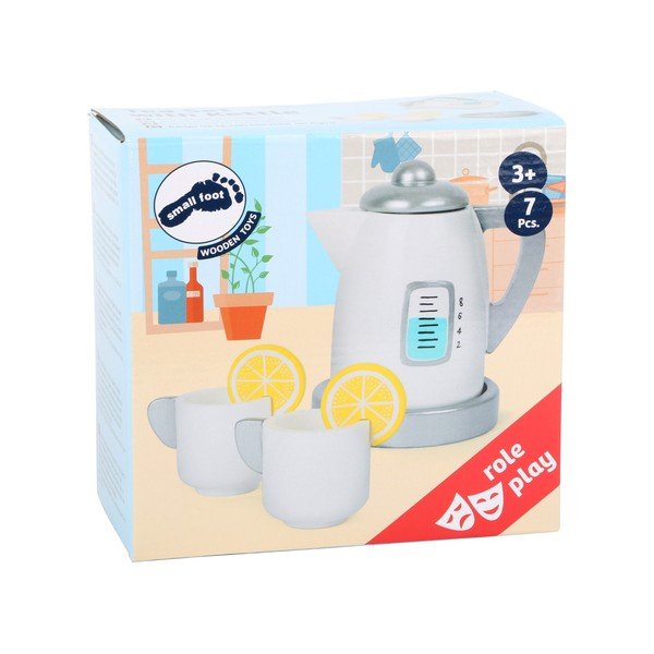 Set detských drevených hračiek na prípravu čaju Legler Kitchen-image-2