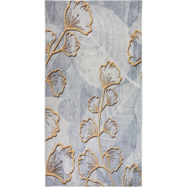 Prateľný koberec v sivej a zlatej farbe 120x180 cm Dainty – Vitaus