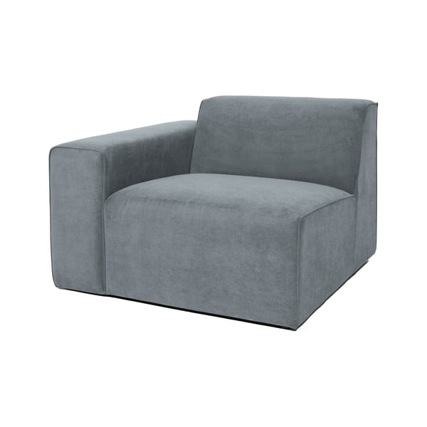 Sivý menčestrový modul pohovky (ľavý roh) Sting – Scandic-image-1