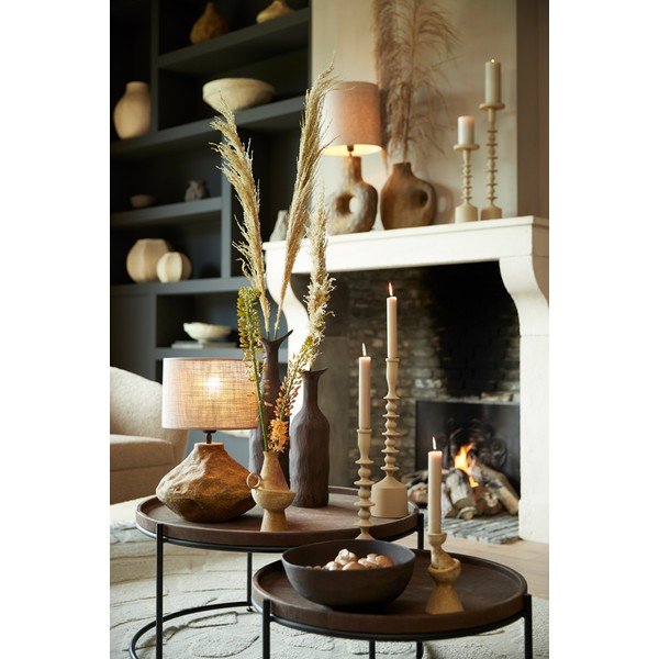 Béžové tienidlo ø 30 cm Sendai – Light & Living-image-2