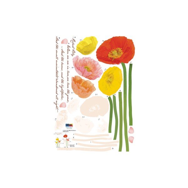 Samolepka Fanastick Poppies Flowers-image-2