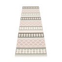 Svetloružovo-sivý vnútorný a vonkajší behúň 70x270 cm Asta Pale Rose – Pappelina