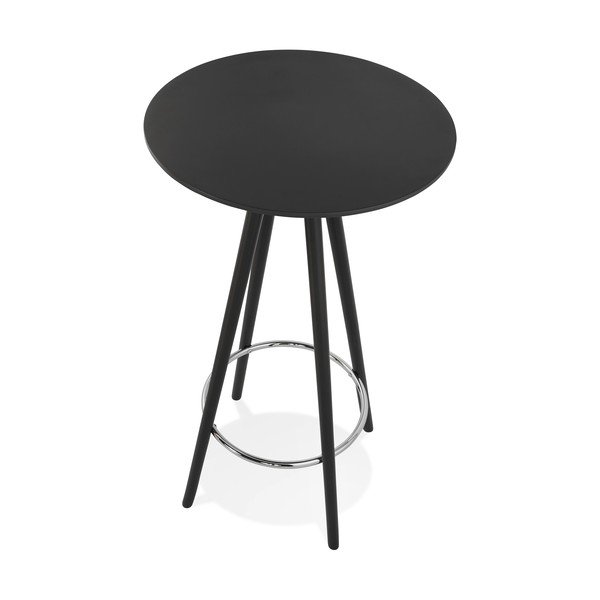 Čierny barový stôl Kokoon Deboo, výška 110 cm-image-2