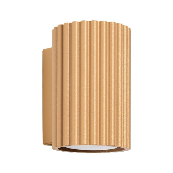 Nástenné svietidlo v zlatej farbe Gleam – Sollux