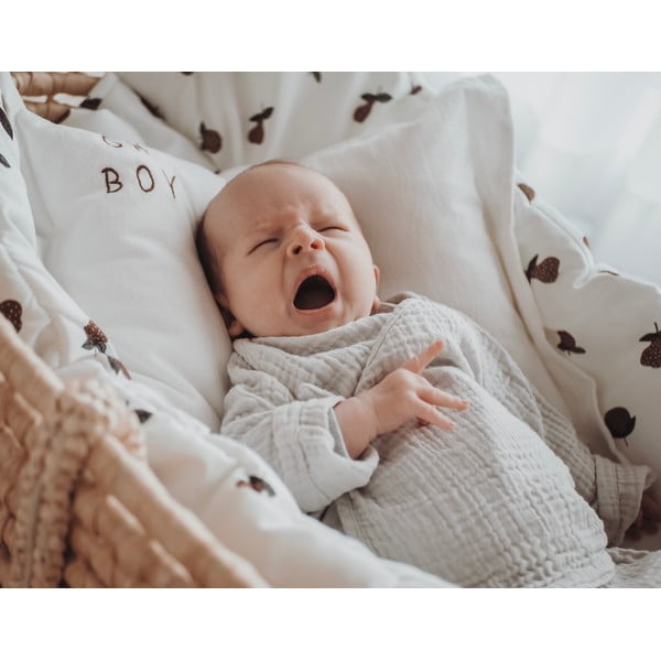 Biela bavlnená detská deka 140x200 cm - Malomi Kids-image-2