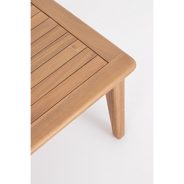 Záhradná lounge súprava z masívu akácie v prírodnej farbe pre 4 záhradný  Danubio – Bizzotto-image-3