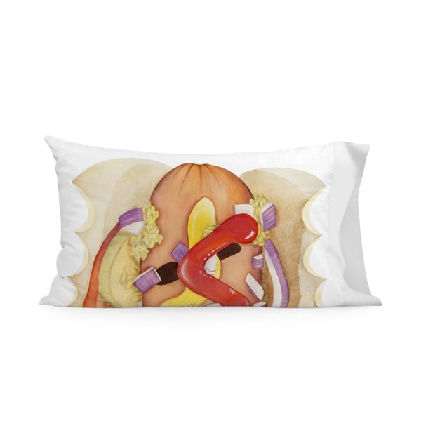 Obliečka na vankúš Baleno Hotdog, 50 × 75 cm