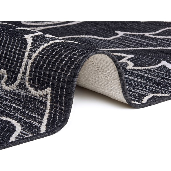 Čierny vonkajší koberec 194x290 cm Elina Black – Hanse Home-image-2