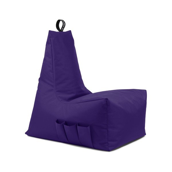 Fialový sedací vak Icy Gamer L – So Soft?