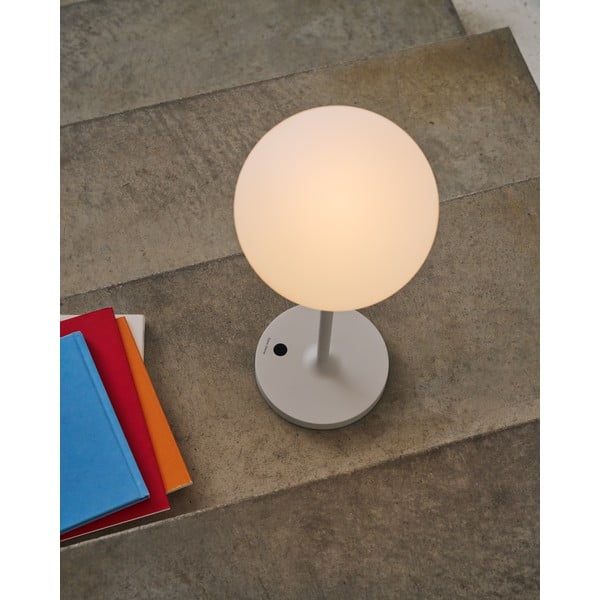 LED prenosné vonkajšie svietidlo na diaľkové ovládanie/stmievateľné na USB ø 16 cm Dinesh – Kave Home-image-1