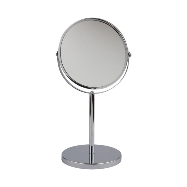 Strieborné kozmetické stolové zrkadlo Galzone