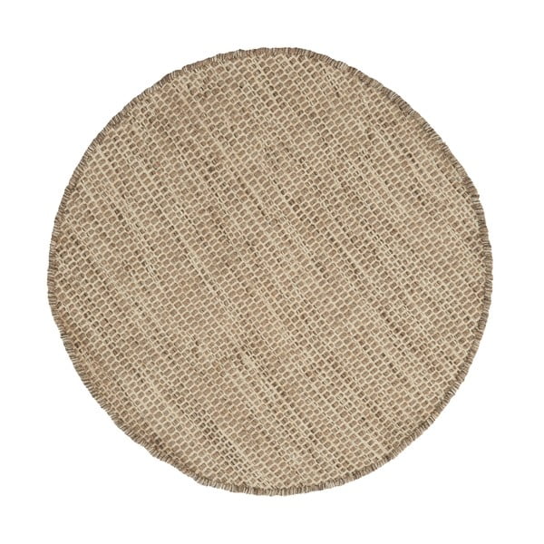 Vlnený koberec Asko Light Grey, 150 cm