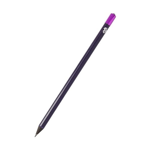 Fialová ceruzka s ozdobou v tvare kryštálu TINC