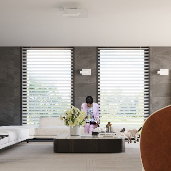 Biele stropné svietidlo so skleneným tienidlom 40x47.5 cm Parola – Sollux-image-3