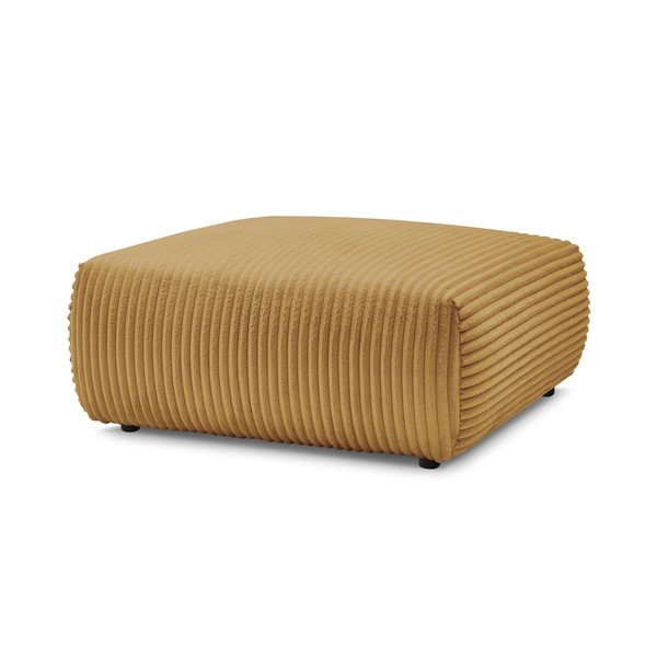 Menčestrová podnožka v horčicovej farbe Lucien – Bobochic Paris-image-3