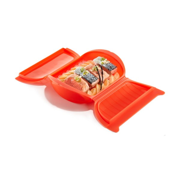 Silikónová nádoba na varenie v pare – Lékué-image-4