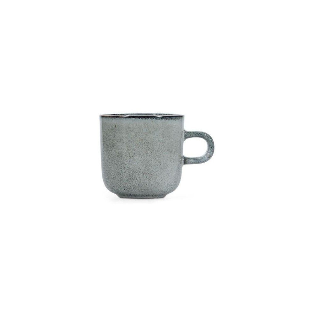 Zelená/sivá kameninová šálka 240 ml Meridian – Salt&Pepper