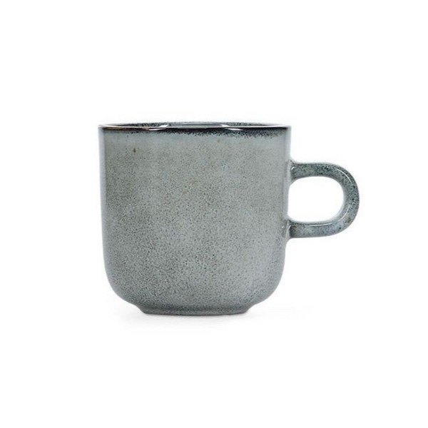 Zelená/sivá kameninová šálka 240 ml Meridian – Salt&Pepper