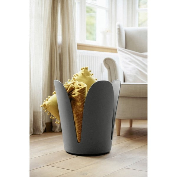 Antracitová plastová stolička Comiso – Wenko-image-3