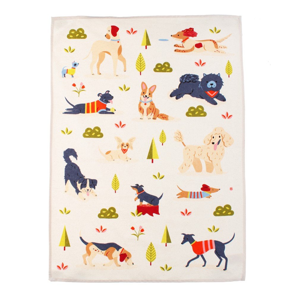Bavlnená utierka 70x50 cm Dog Park – Rex London