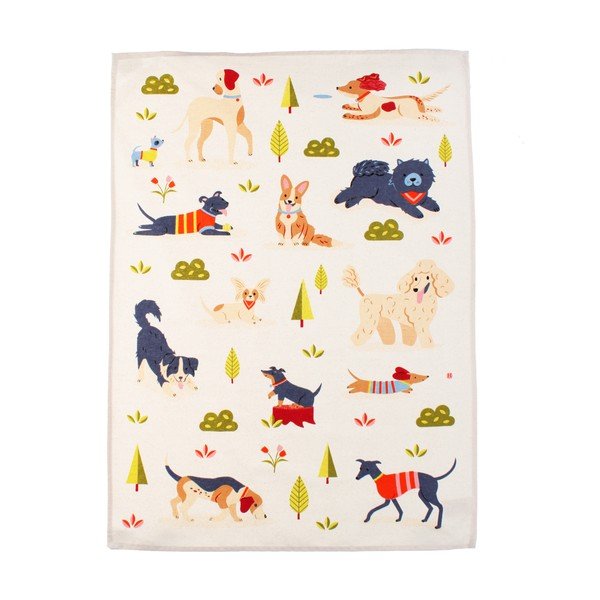 Bavlnená utierka 70x50 cm Dog Park – Rex London