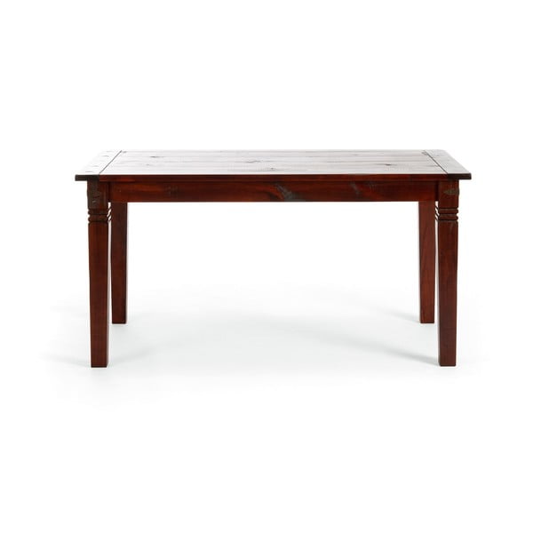 Hnedý jedálenský stôl SOB Jodpur, 150 x 90 cm