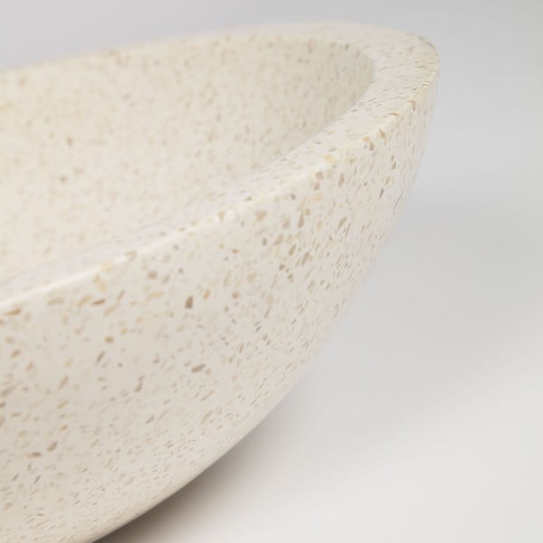 Umývadlo z terrazzo Kave Home Sunday, ø 40 cm-image-3