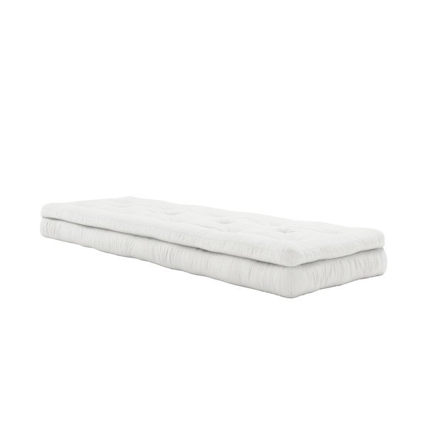 Biele rozkladacie kreslo vhodné do exteriéru Karup Design Design OUT™ Buckle Up White-image-3