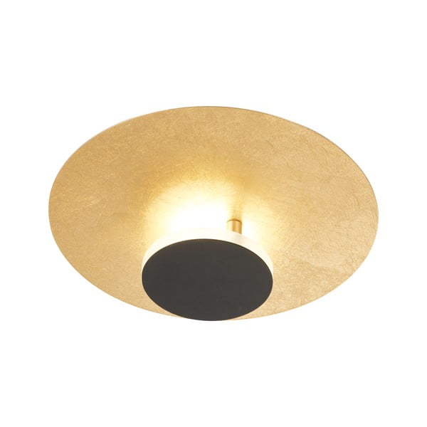 LED stmievateľné stropné svietidlo v čiernej a zlatej farbe Planet – Fischer & Honsel