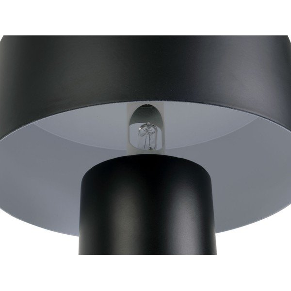 Čierna stolová lampa Leitmotiv Tubo, výška 23 cm-image-1