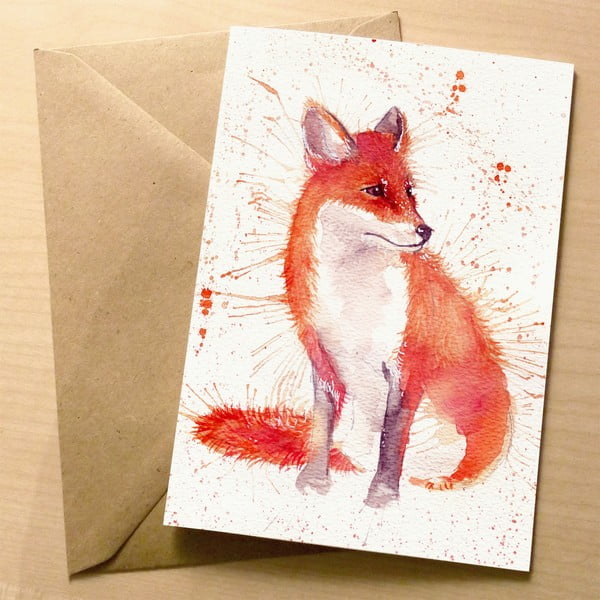 Prianie Wraptious Splatter Fox