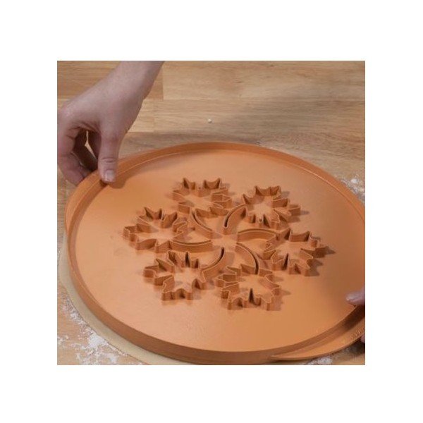 Obojstranný vysekávač na koláče Nordic Ware Listy-image-3